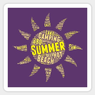 Sunny Summer Feeling Sticker